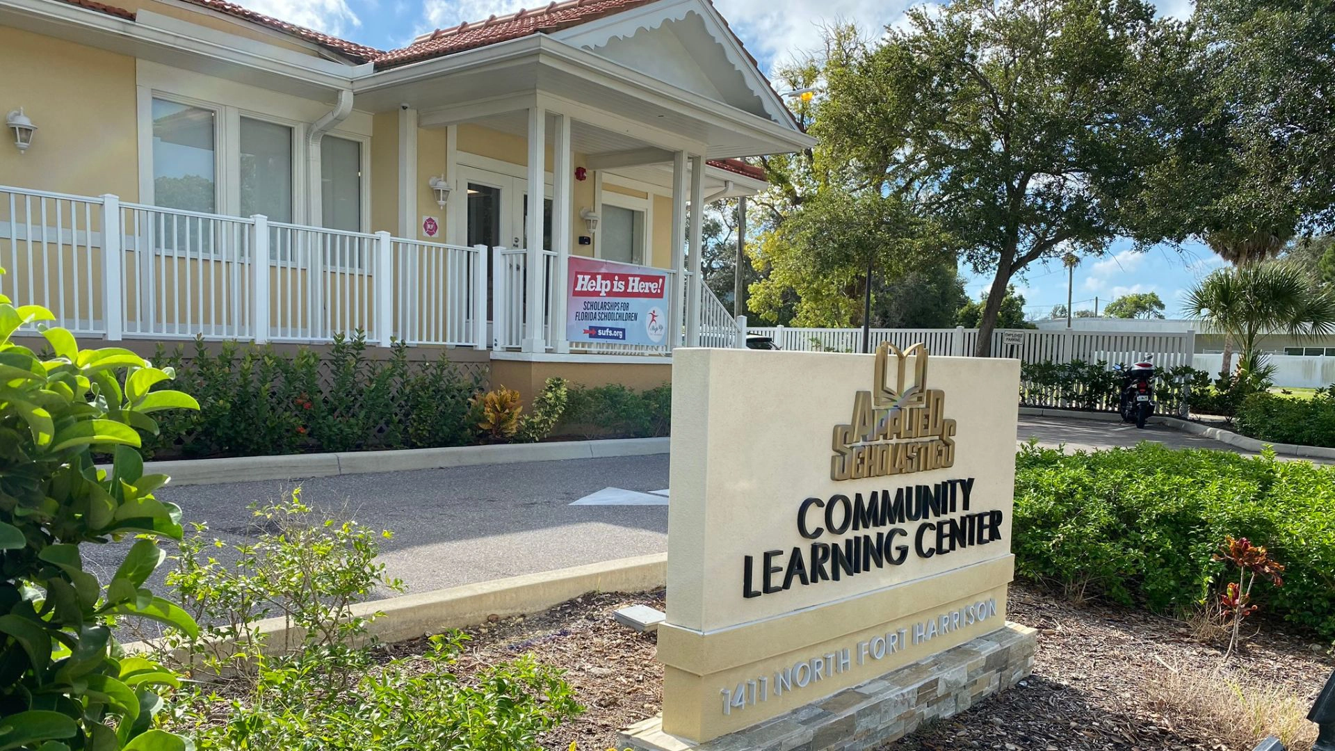community learning center clearwater building exterior