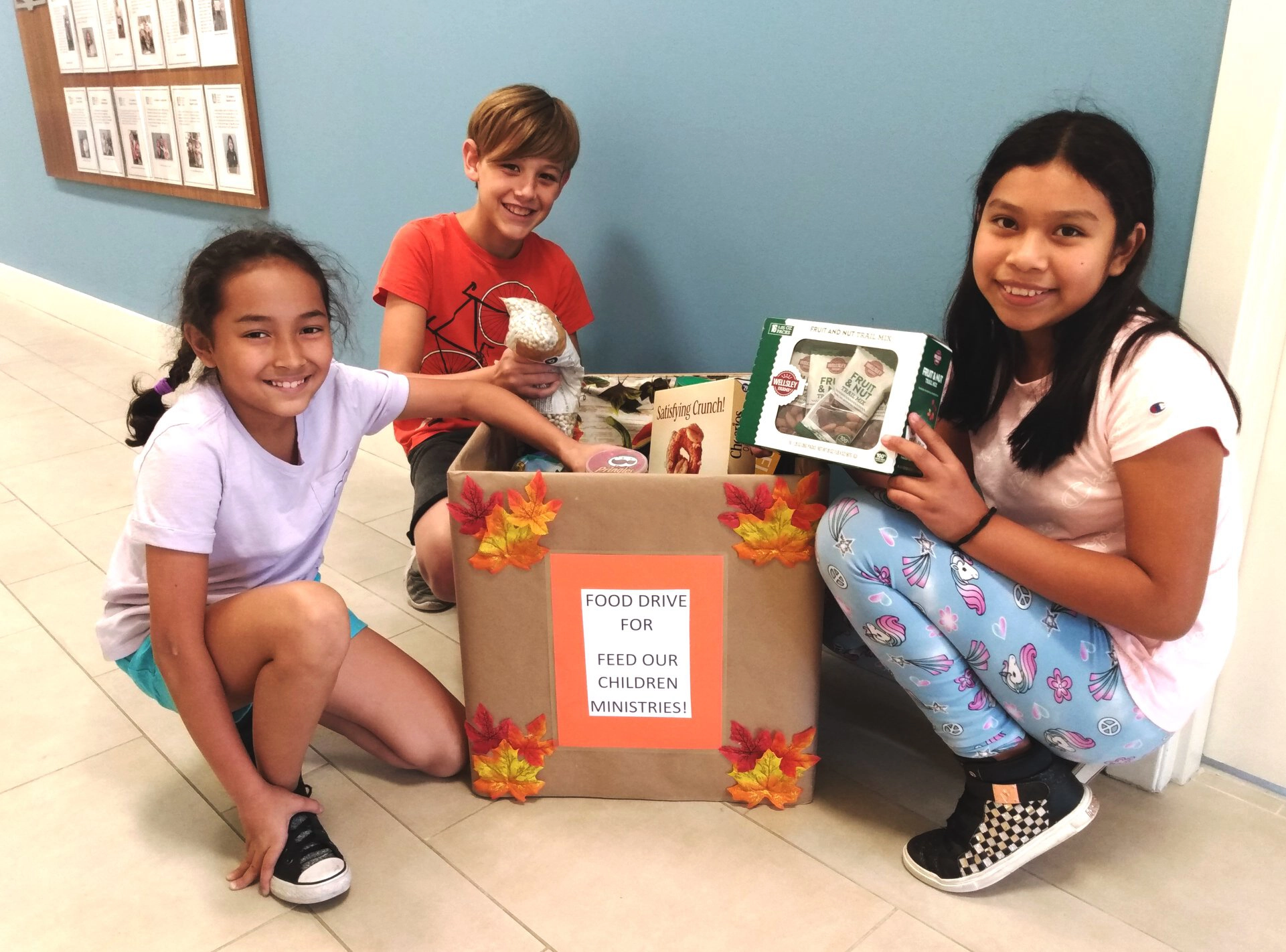 community learning center clearwater thanksgiving food drive box