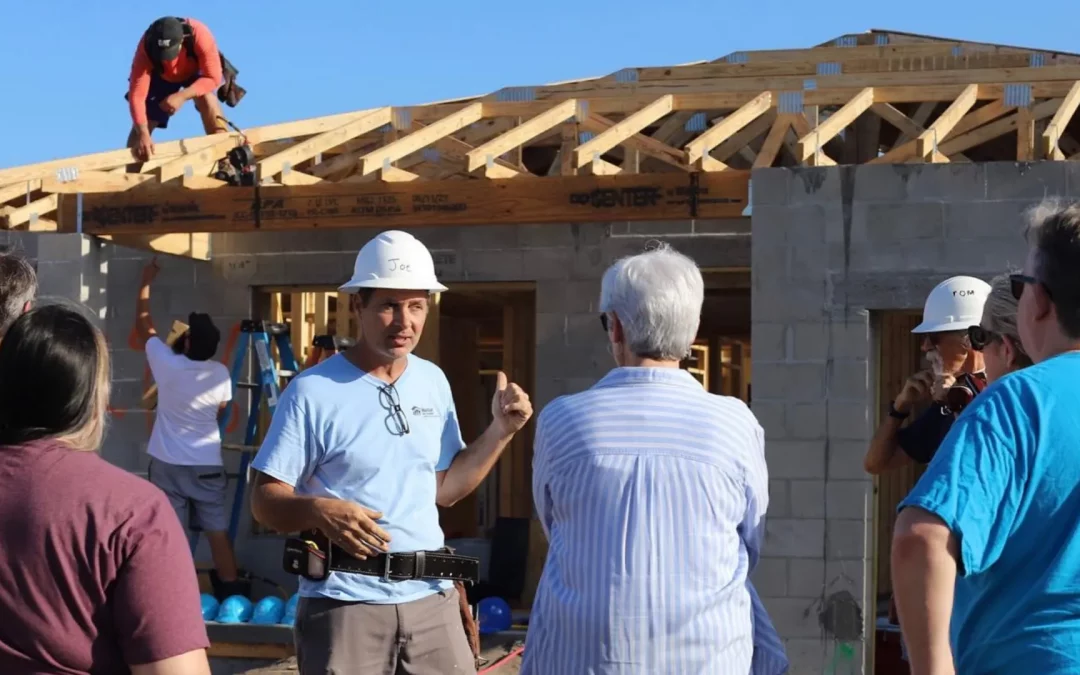 53 Community leaders participating in Habitat for Humanity’s inaugural CEO Build