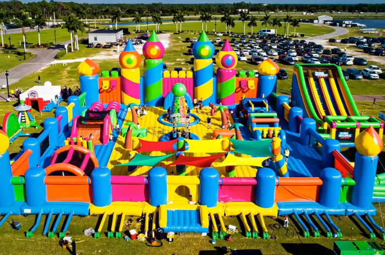 The World’s Biggest Bounce House is Coming to Tampa